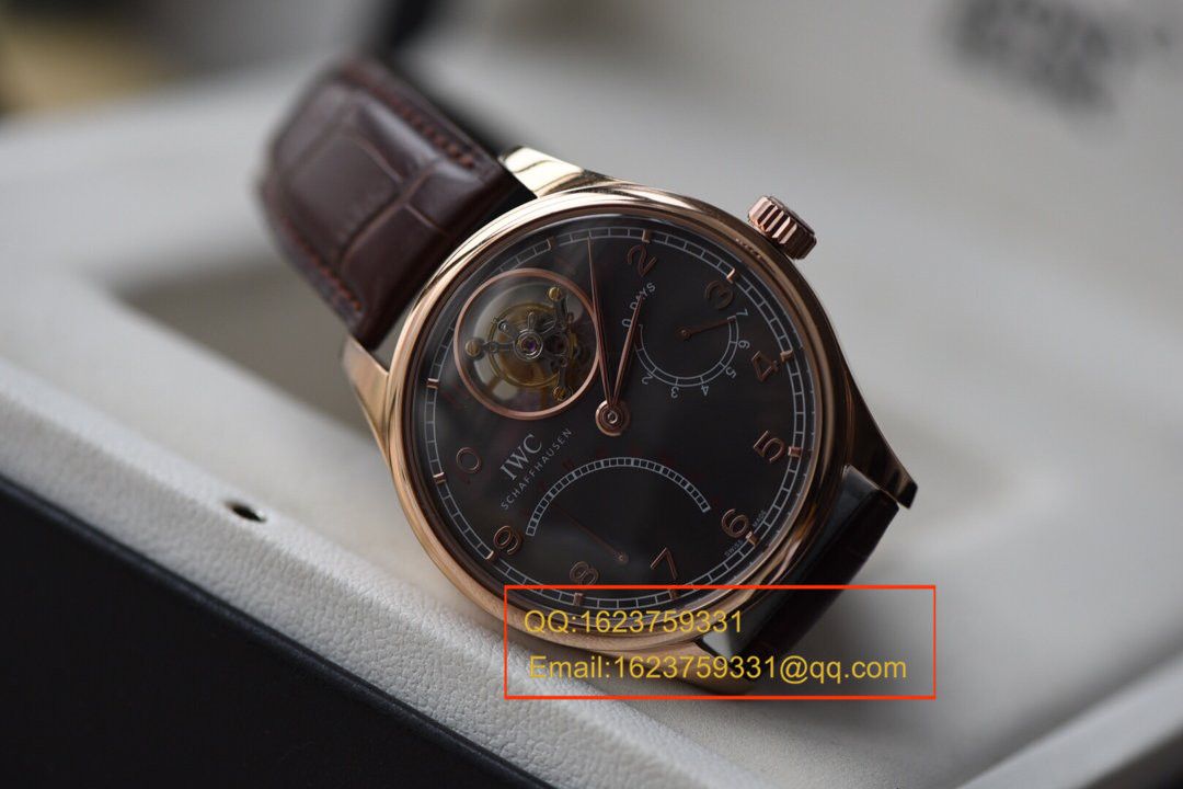 【TF Factory  Perfect  Replica Copy  Watches 】 IWC 葡萄牙系列IW504402 、IW504602真 Tourbillon 逆跳 wrist watches  / WG274
