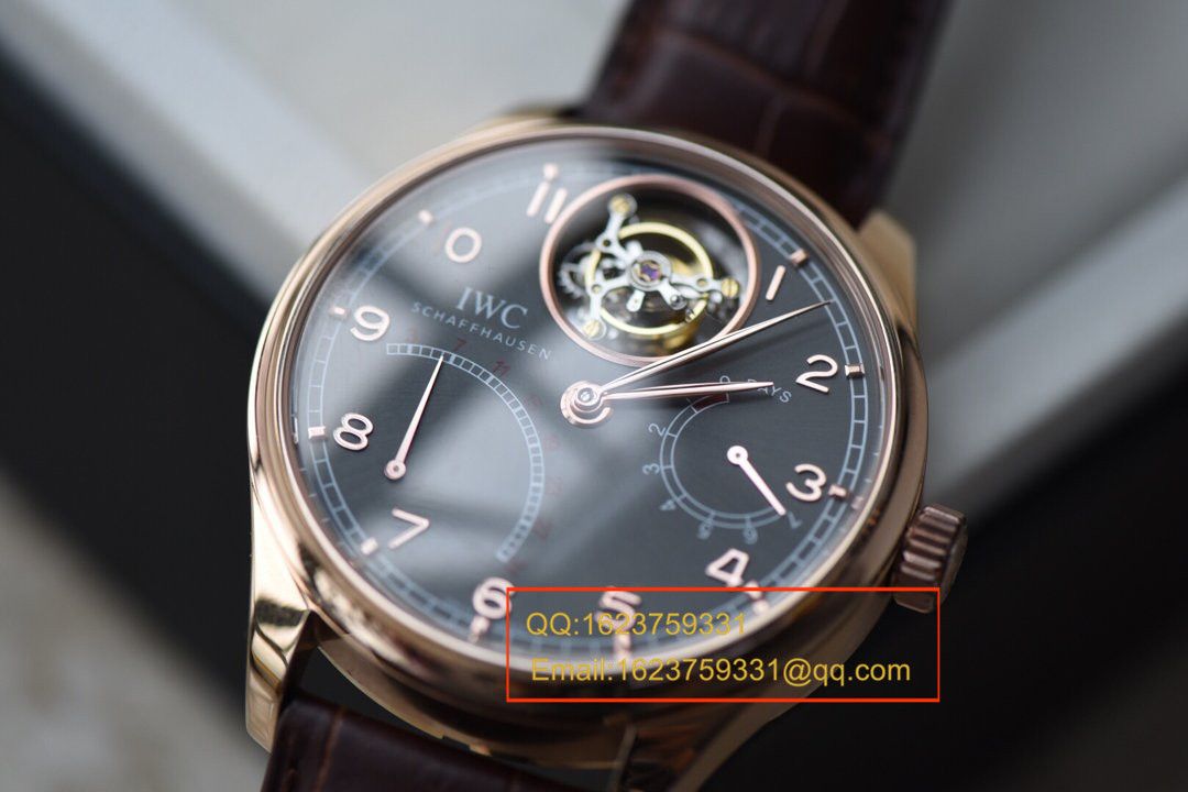 【TF Factory  Perfect  Replica Copy  Watches 】 IWC 葡萄牙系列IW504402 、IW504602真 Tourbillon 逆跳 wrist watches  / WG274