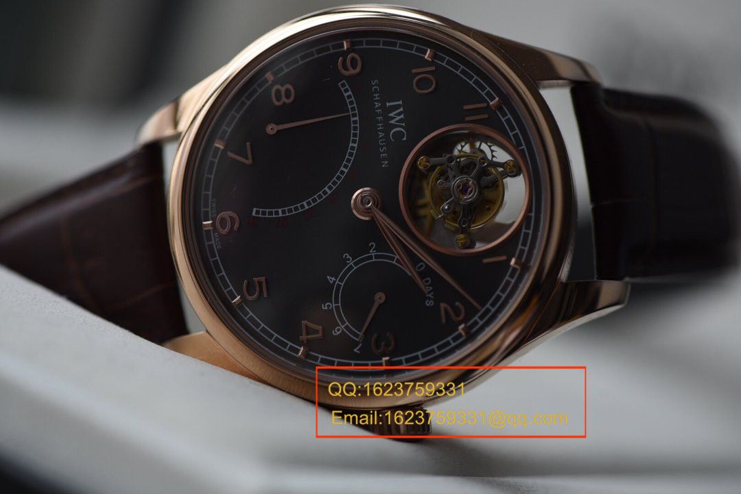 【TF Factory  Perfect  Replica Copy  Watches 】 IWC 葡萄牙系列IW504402 、IW504602真 Tourbillon 逆跳 wrist watches  / WG274