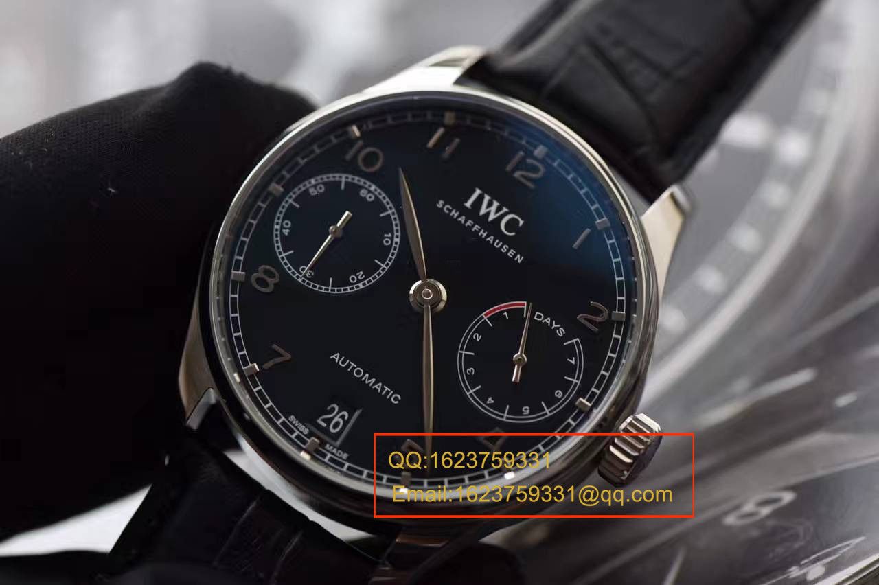 【独家视频测评ZF Factory  Perfect  High quality  Replica Watches 】 IWC 葡七V5最高版本《 IWC 七日链》IW500703男表 / WG223A