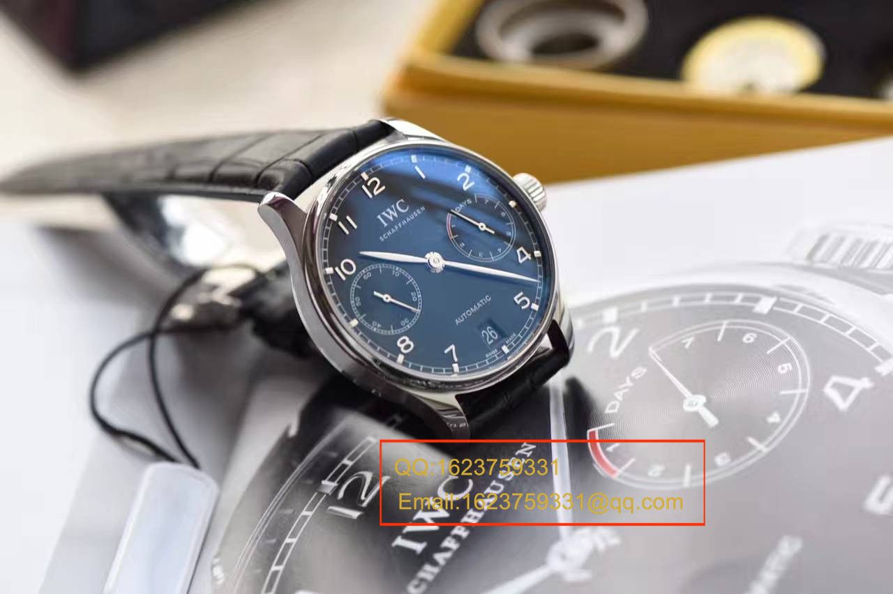 【独家视频测评ZF Factory  Perfect  High quality  Replica Watches 】 IWC 葡七V5最高版本《 IWC 七日链》IW500703男表 / WG223A