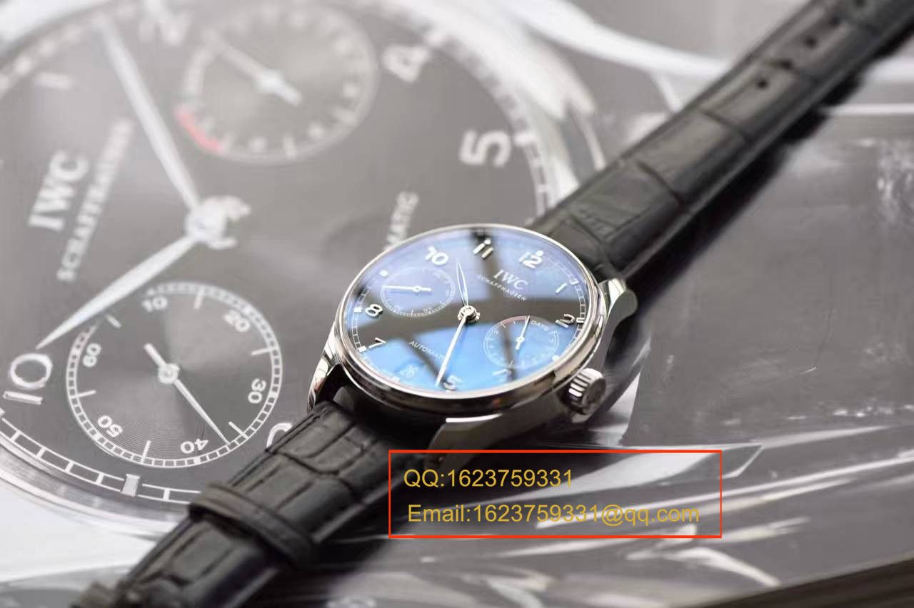 【独家视频测评ZF Factory  Perfect  High quality  Replica Watches 】 IWC 葡七V5最高版本《 IWC 七日链》IW500703男表 / WG223A