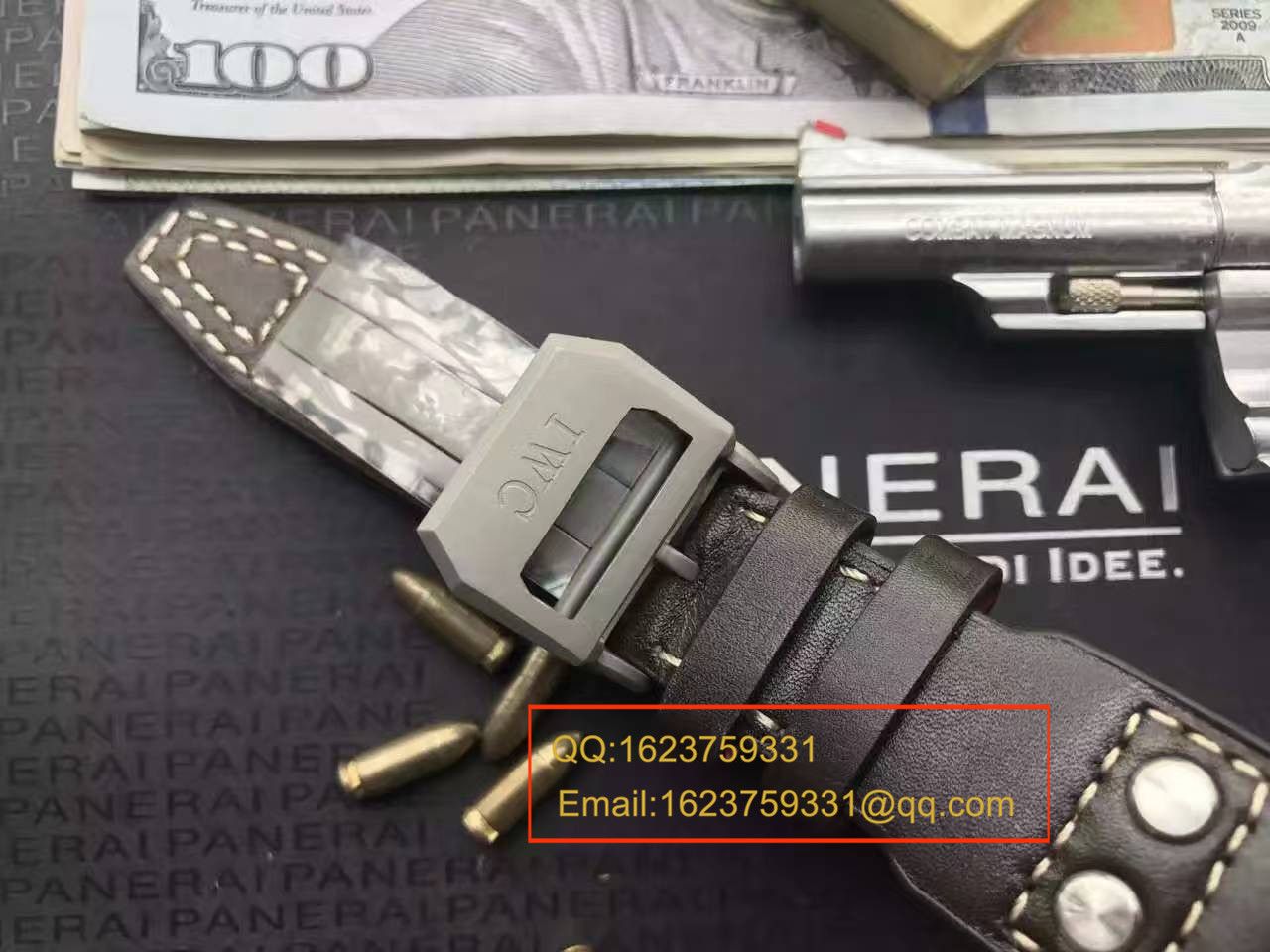【独家视频测评】YL Factory 1:1 High quality  Copy  Watches 之 IWC 大型飞行员特别版喷砂精钢壳套蓝面男表 / WG258
