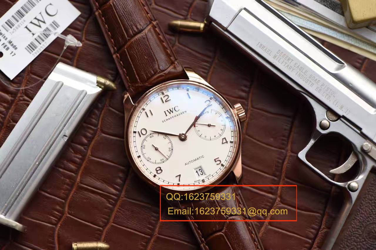 【独家 Video analysis 】【ZF Factory  top  Perfect  Replica Watches 】 IWC 葡萄牙计时系列IW500701 wrist watches （ IWC 七日链） / WG230