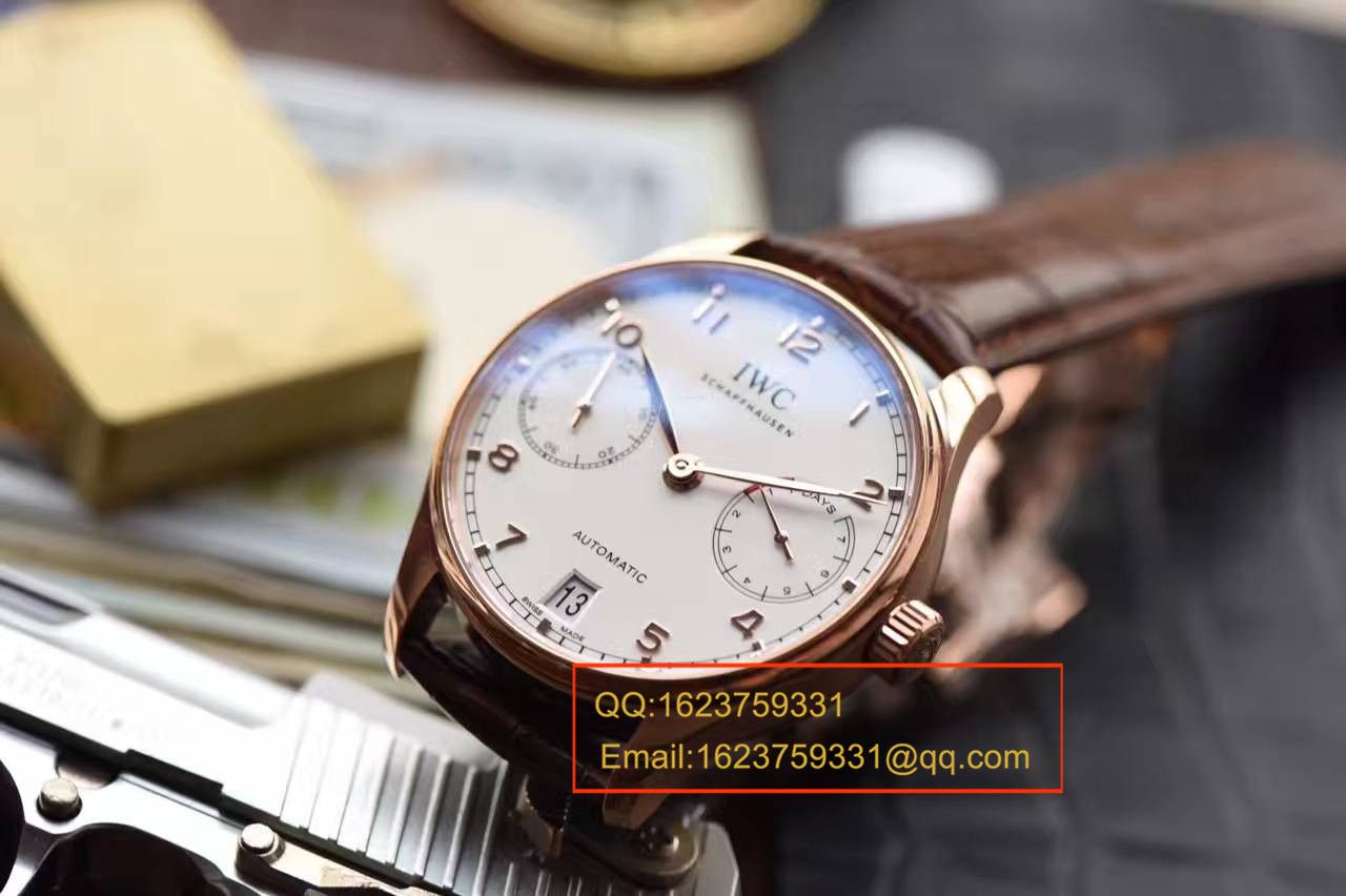 【独家 Video analysis 】【ZF Factory  top  Perfect  Replica Watches 】 IWC 葡萄牙计时系列IW500701 wrist watches （ IWC 七日链） / WG230