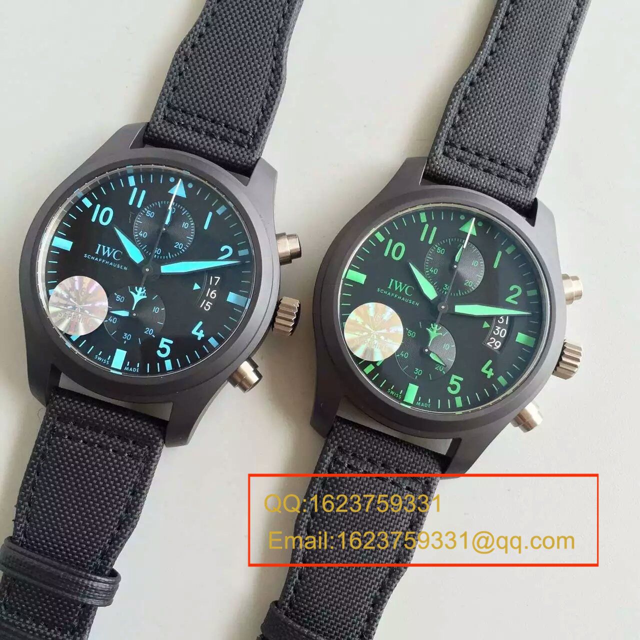【独家视频测评1:1 High quality  Replica Watches 】 IWC TOP GUN海军空战部队MIRAMAR wrist watches IW388003 Composite 飞计 / WG23201