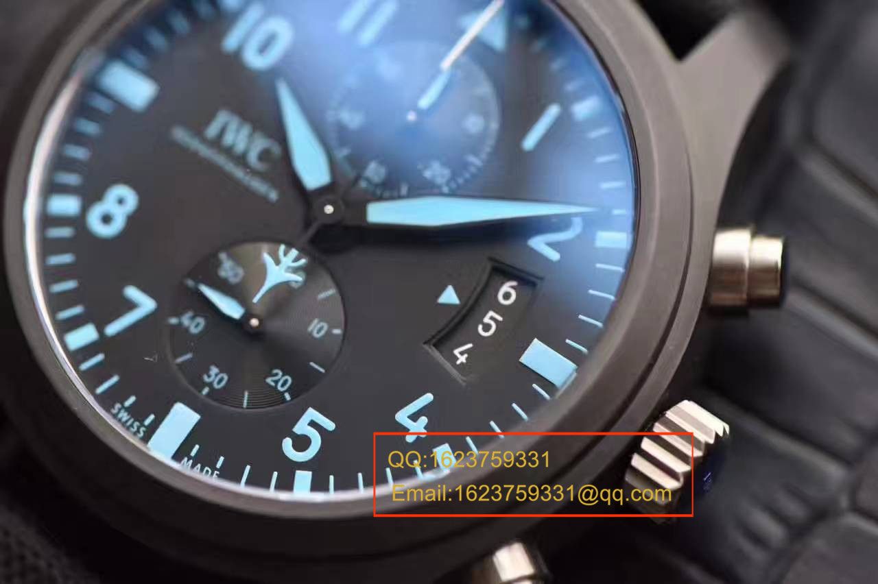 【独家视频测评1:1 High quality  Replica Watches 】 IWC TOP GUN海军空战部队MIRAMAR wrist watches IW388003 Composite 飞计 / WG23201
