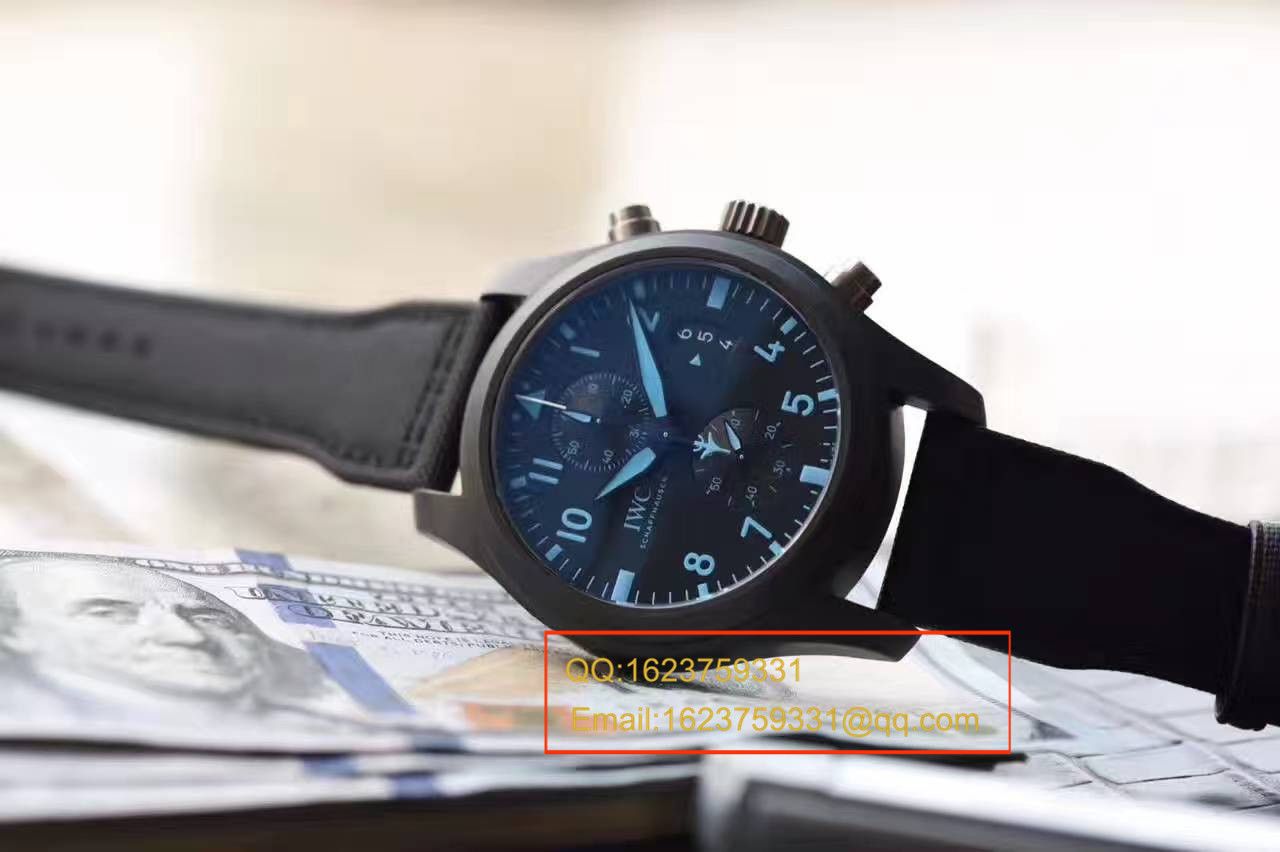 【独家视频测评1:1 High quality  Replica Watches 】 IWC TOP GUN海军空战部队MIRAMAR wrist watches IW388003 Composite 飞计 / WG23201