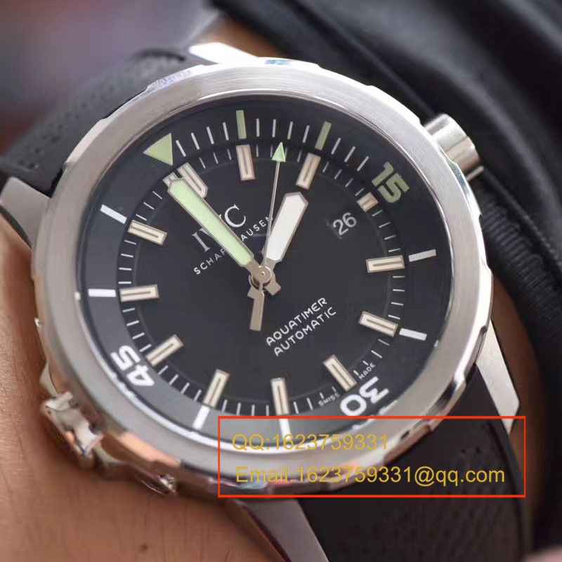 【独家视频测评1:1 High quality  Replica Watches 】 IWC 海洋时计系列CHRONOGRAPH计时IW329001 wrist watches  / WG165