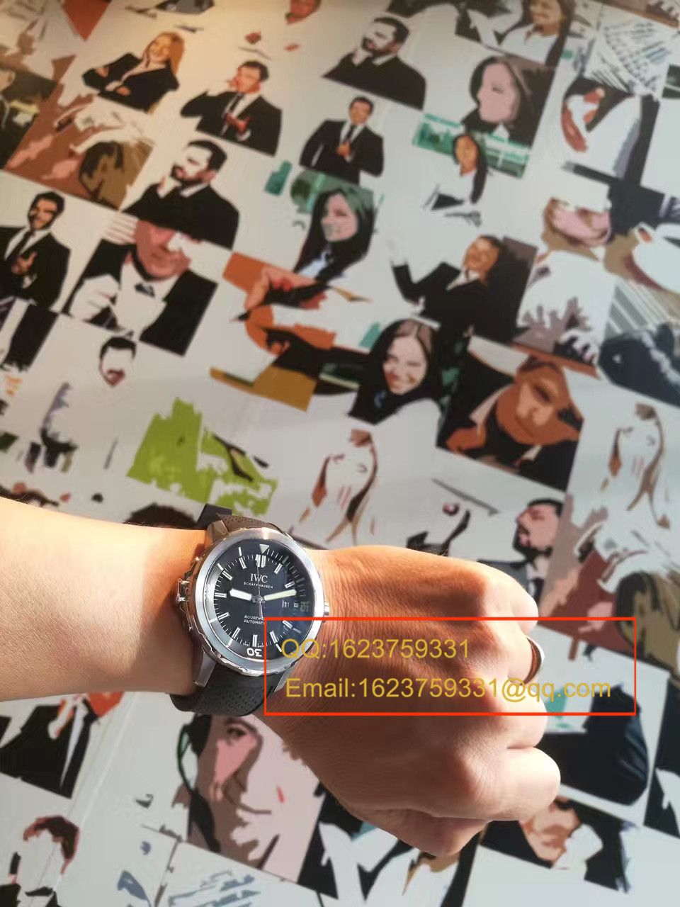 【独家视频测评1:1 High quality  Replica Watches 】 IWC 海洋时计系列CHRONOGRAPH计时IW329001 wrist watches  / WG165