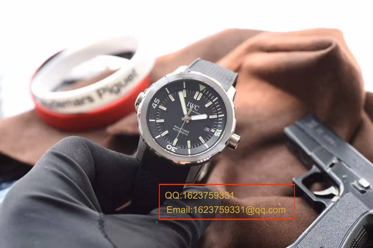 【独家视频测评1:1 High quality  Replica Watches 】 IWC 海洋时计系列CHRONOGRAPH计时IW329001 wrist watches  / WG165