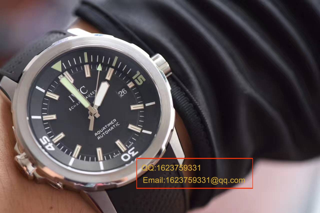 【独家视频测评1:1 High quality  Replica Watches 】 IWC 海洋时计系列CHRONOGRAPH计时IW329001 wrist watches  / WG165
