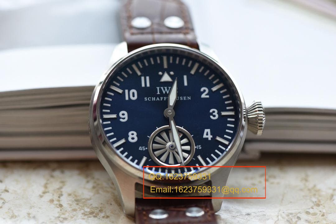 【独家视频测评】【KW Factory 1:1 Replica Watches 】 IWC 飞行员IW500301涡轮大飞男士机械 Watches  / WAG110