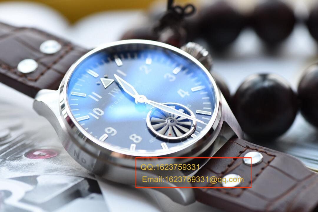 【独家视频测评】【KW Factory 1:1 Replica Watches 】 IWC 飞行员IW500301涡轮大飞男士机械 Watches  / WAG110