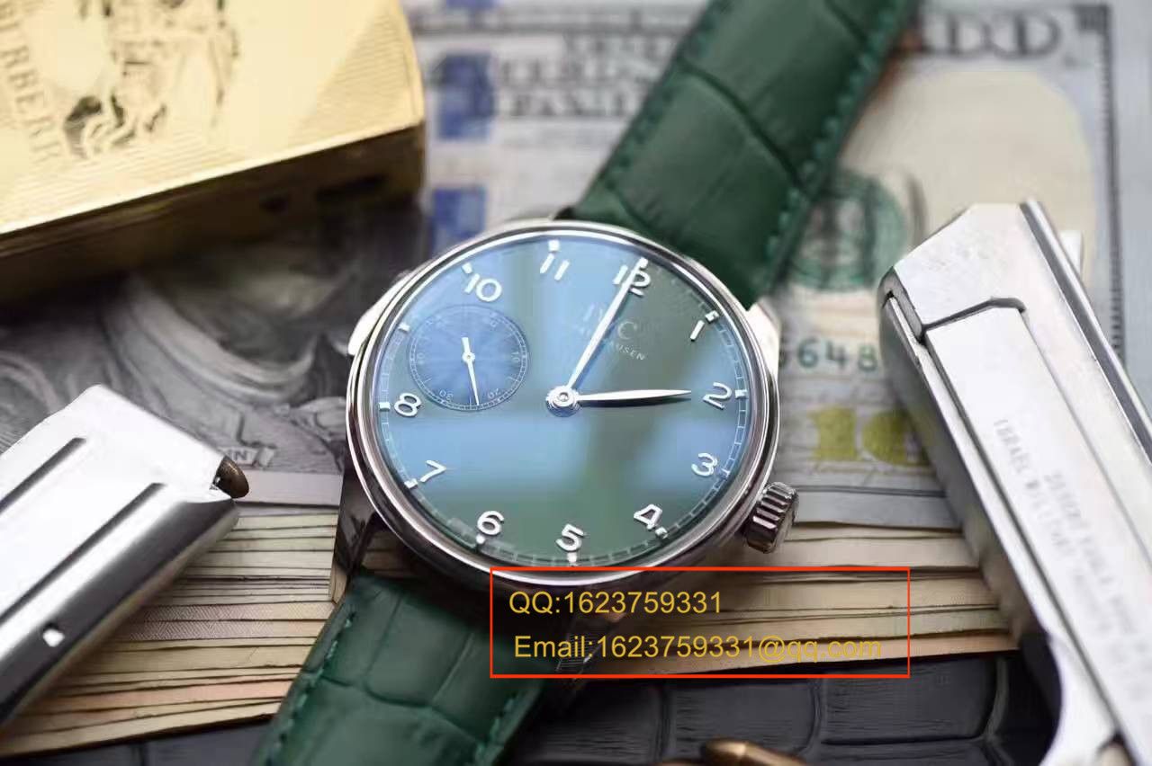 YL Factory 出品新款翠绿限量版 IWC 葡萄牙三问手动机械 wrist watches  / WBA292