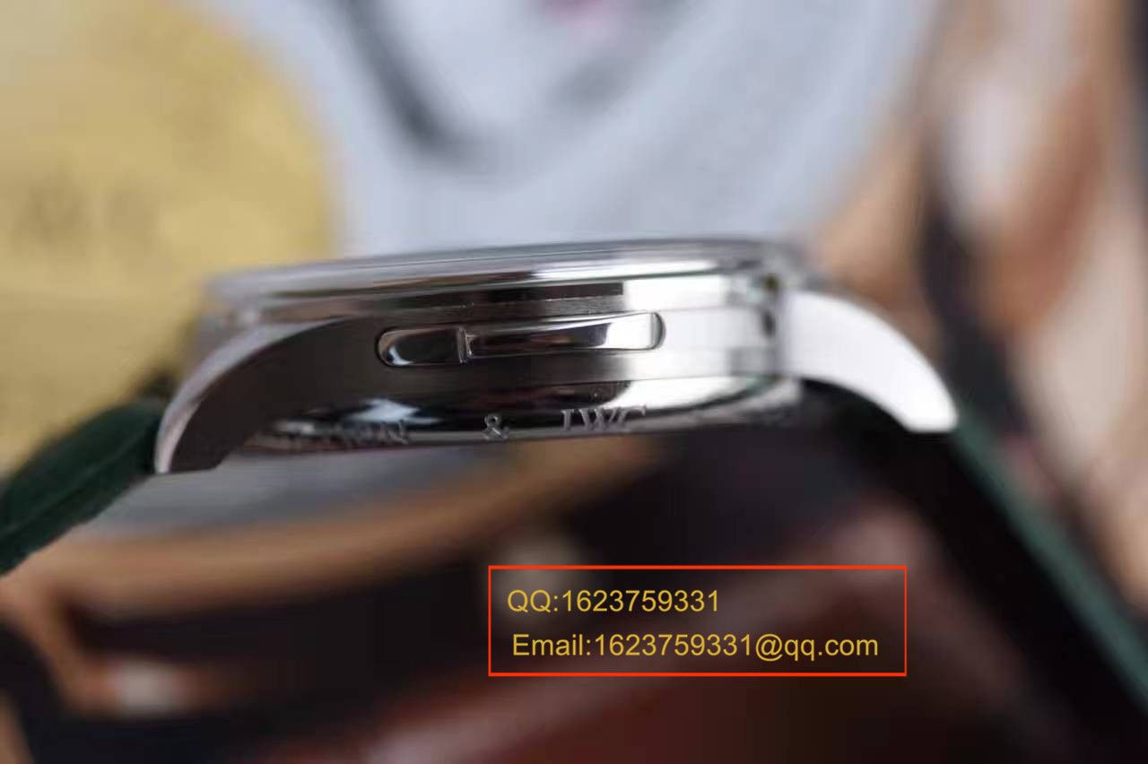 YL Factory 出品新款翠绿限量版 IWC 葡萄牙三问手动机械 wrist watches  / WBA292