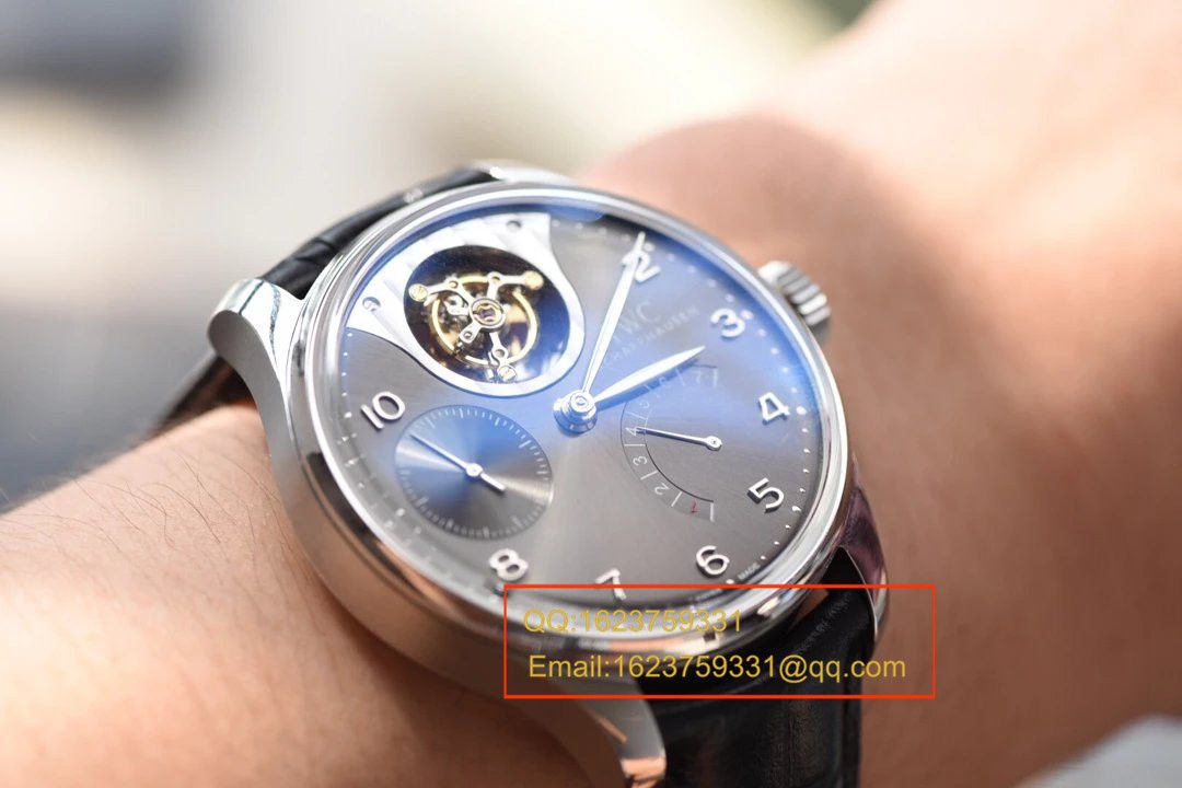 【YL Factory  Perfect  Copy  Watches 】最高品质 IWC 葡萄牙系列真 Tourbillon IW504207 wrist watches  / WG286