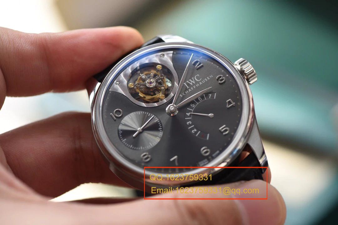 【YL Factory  Perfect  Copy  Watches 】最高品质 IWC 葡萄牙系列真 Tourbillon IW504207 wrist watches  / WG286