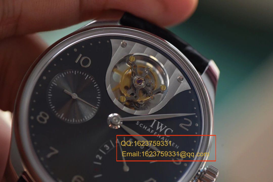 【YL Factory  Perfect  Copy  Watches 】最高品质 IWC 葡萄牙系列真 Tourbillon IW504207 wrist watches  / WG286