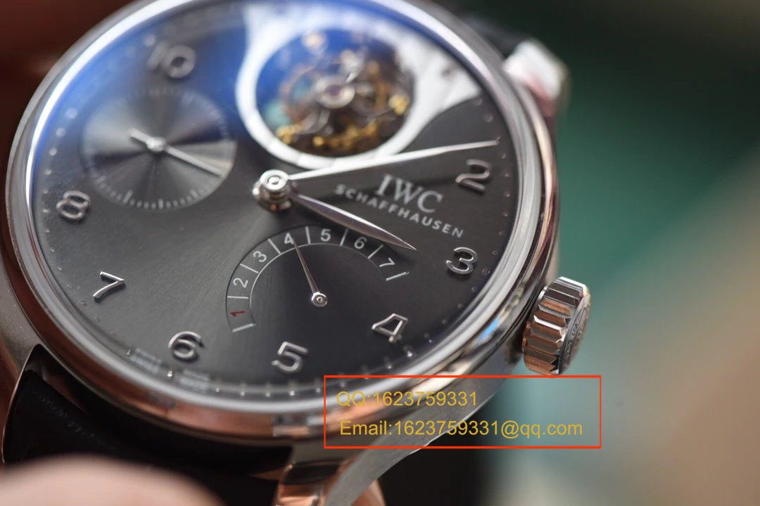 【YL Factory  Perfect  Copy  Watches 】最高品质 IWC 葡萄牙系列真 Tourbillon IW504207 wrist watches  / WG286