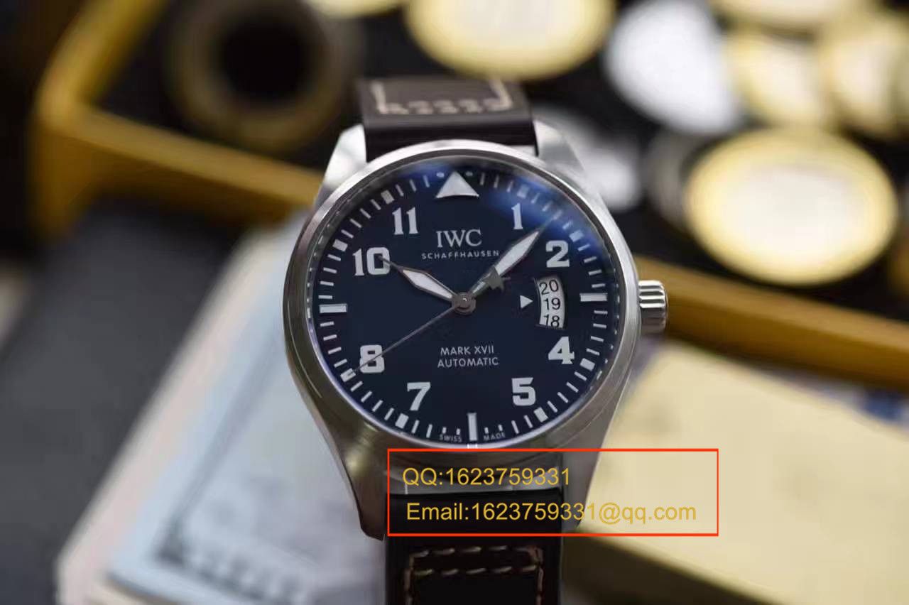 【MK Factory  Perfect  High quality  Replica Watches 】 IWC 飞行员系列马克十七IW326506 wrist watches (蓝面小王子) / WG254