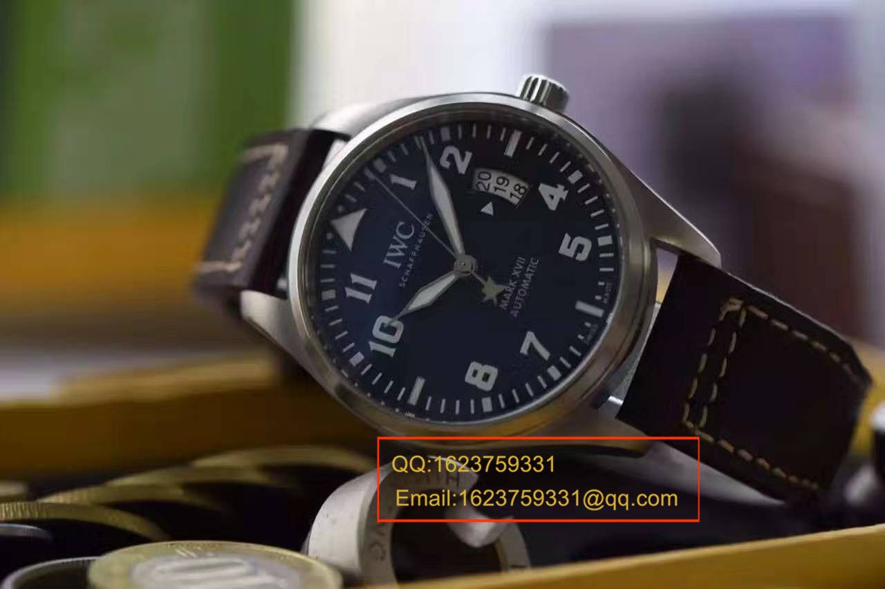 【MK Factory  Perfect  High quality  Replica Watches 】 IWC 飞行员系列马克十七IW326506 wrist watches (蓝面小王子) / WG254