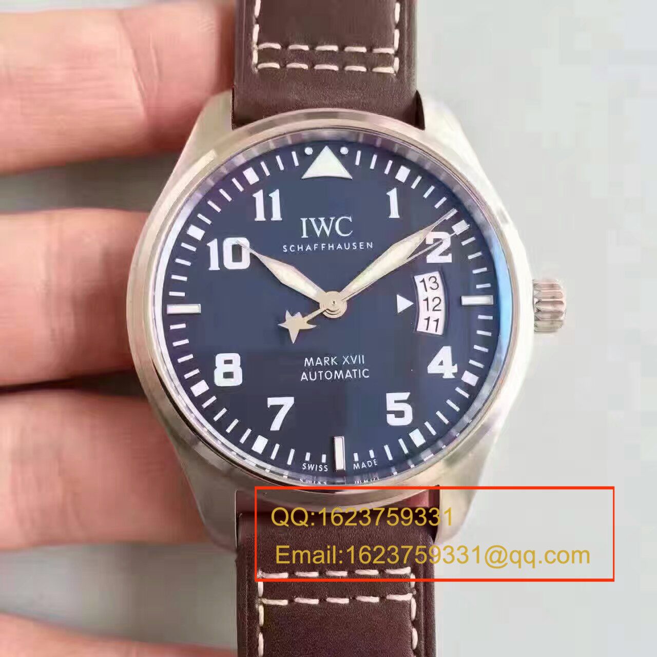 【MK Factory 1:1 High quality  Copy  Watches 】 IWC 飞行员系列PILOT‘S WATCH MARK XVII马克十七飞行员IW326501 wrist watches  / WG253