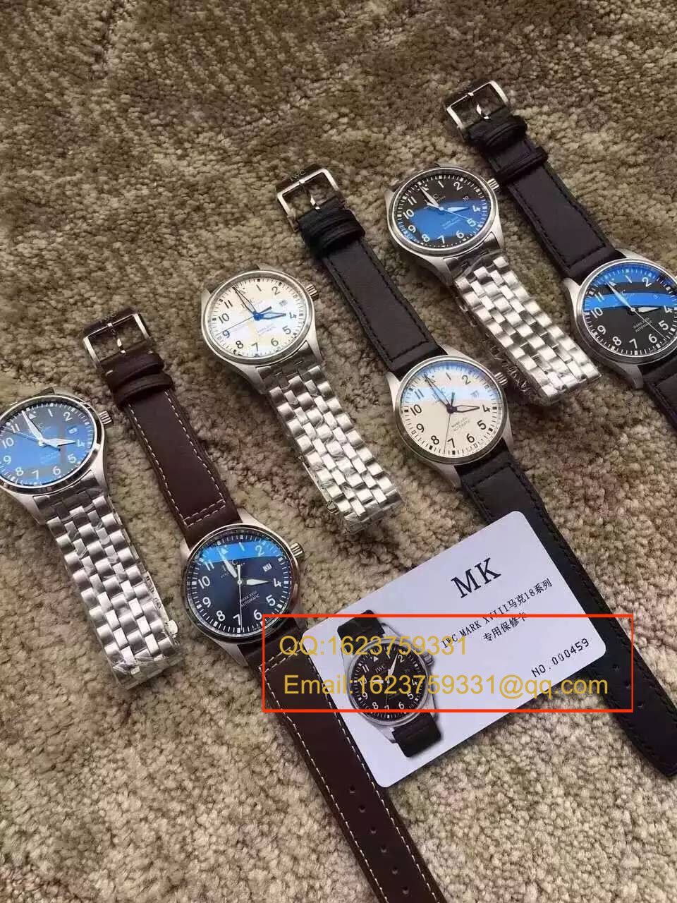 【独家视频测评MK Factory  High quality  Copy  Watches 】 IWC 飞行员 MARK XVII 飞行员 wrist watches 系列 IW327001 wrist watches  / WG246