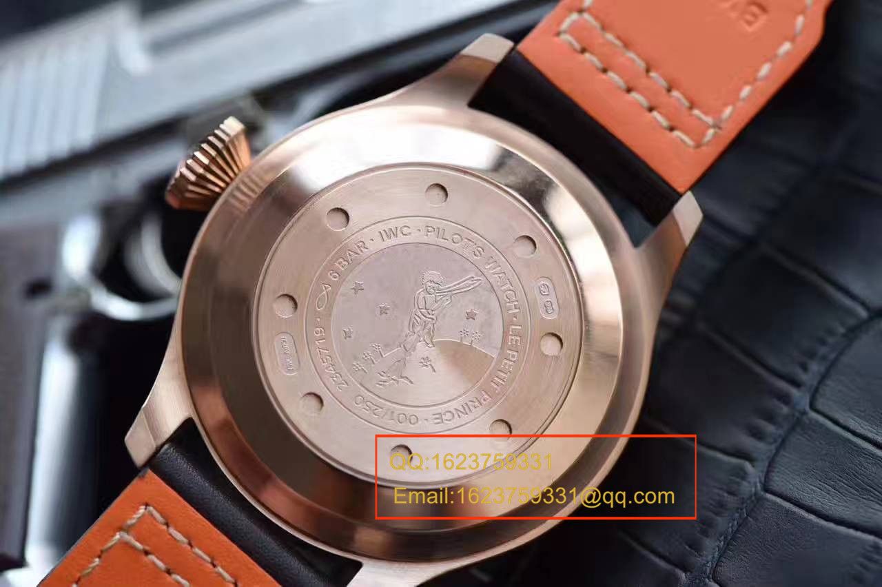【ZF Factory  High quality  Replica Watches 】 IWC 大型飞行员 wrist watches “小王子”特别版系列 IW500909 wrist watches  / WAH248
