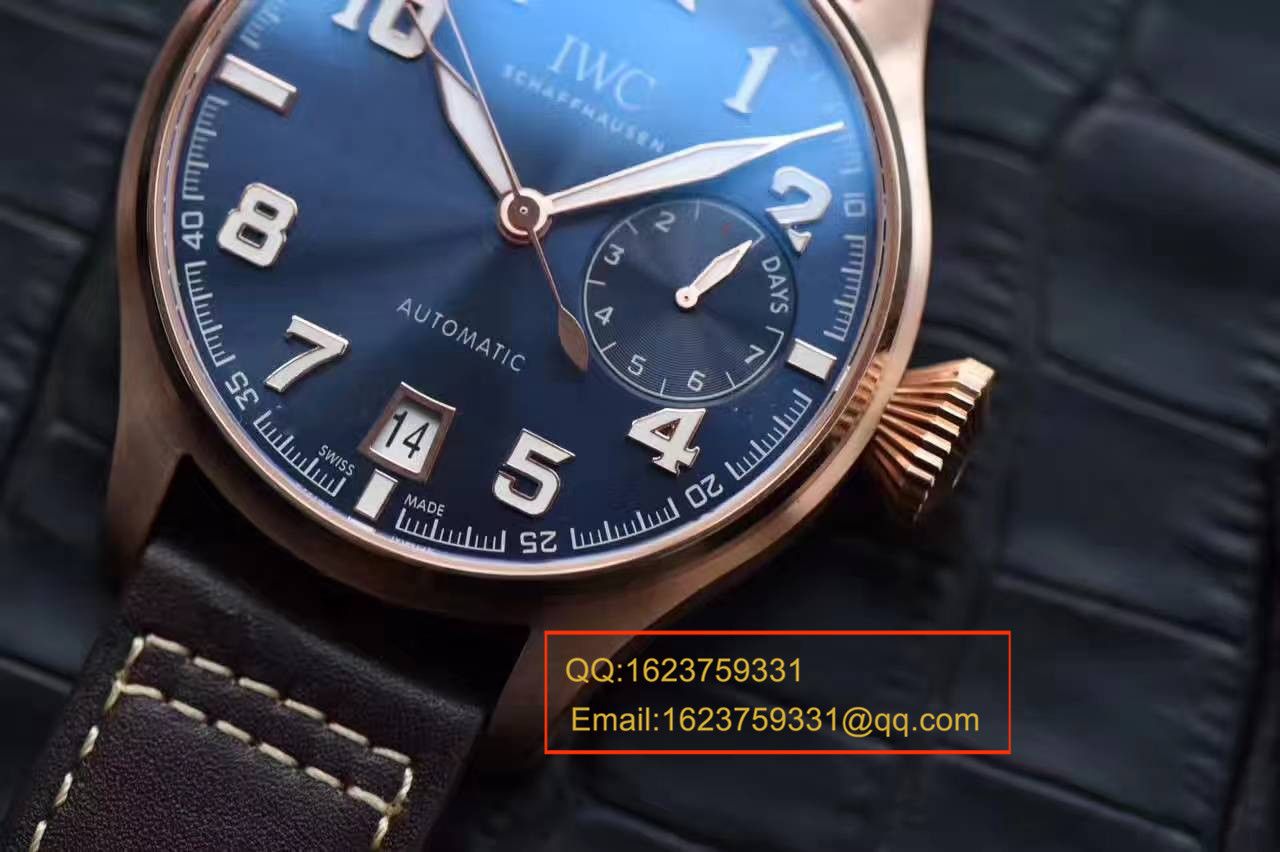 【ZF Factory  High quality  Replica Watches 】 IWC 大型飞行员 wrist watches “小王子”特别版系列 IW500909 wrist watches  / WAH248