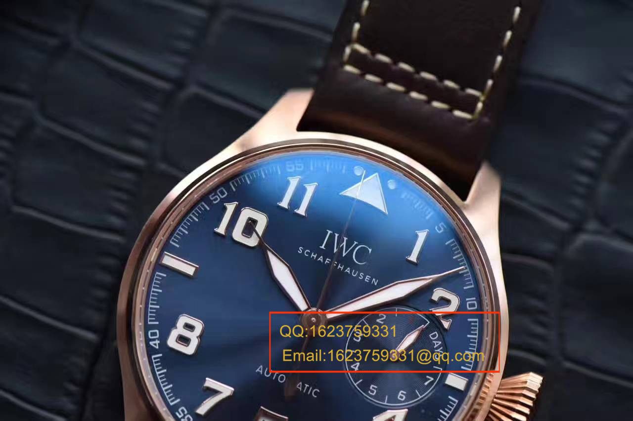 【ZF Factory  High quality  Replica Watches 】 IWC 大型飞行员 wrist watches “小王子”特别版系列 IW500909 wrist watches  / WAH248