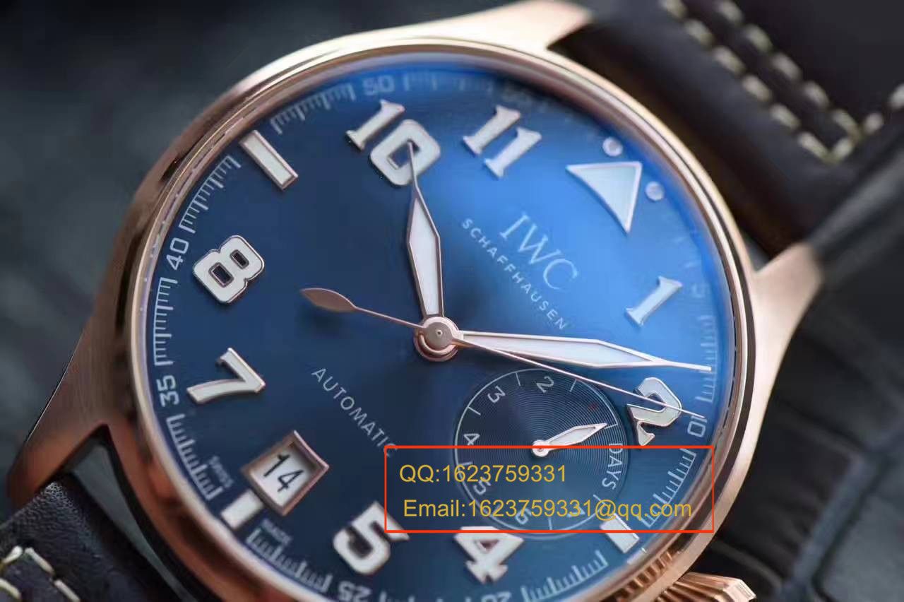 【ZF Factory  High quality  Replica Watches 】 IWC 大型飞行员 wrist watches “小王子”特别版系列 IW500909 wrist watches  / WAH248