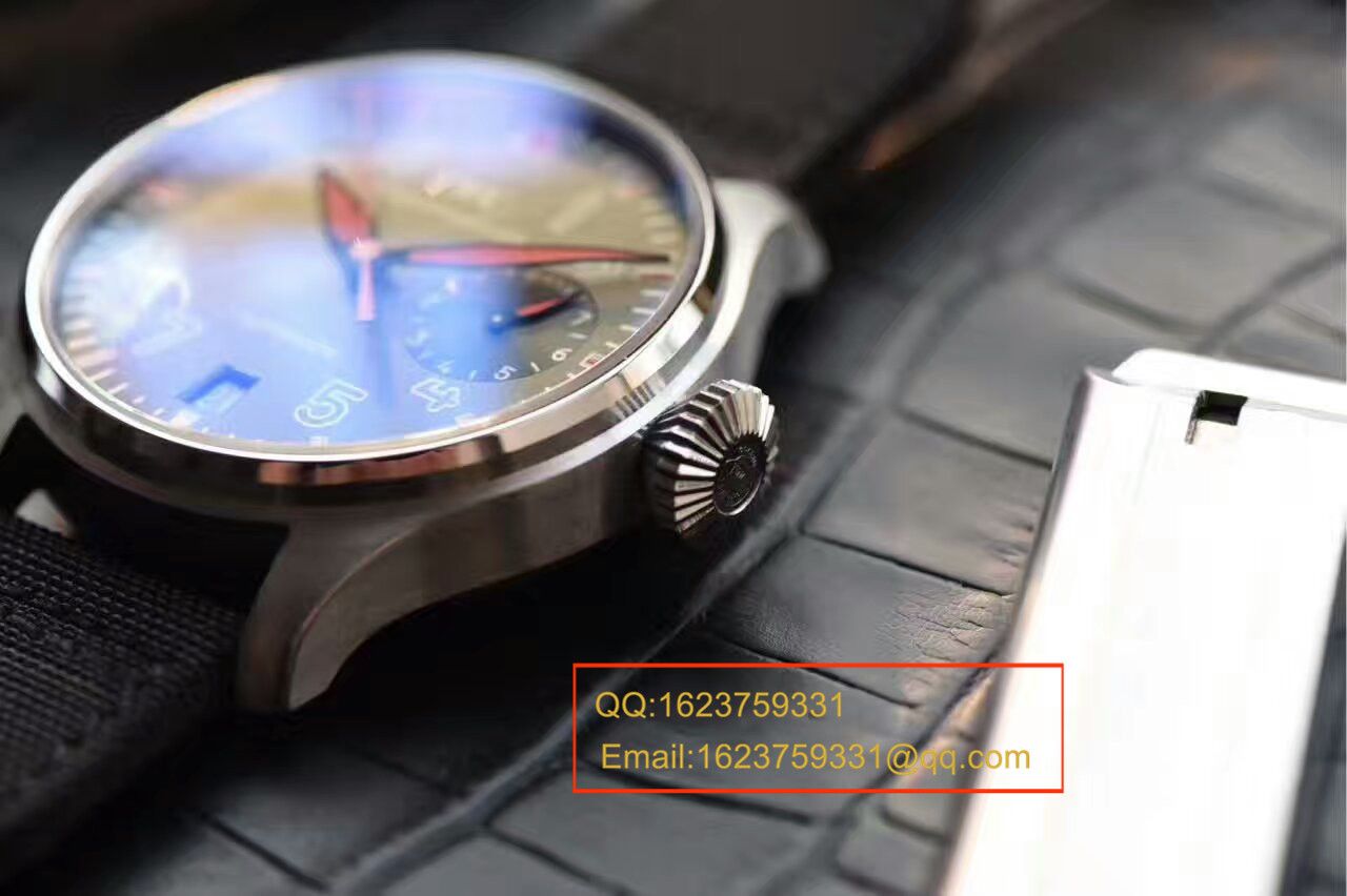 【ZF Factory  top  Replica Watches 】 IWC 大型飞行员系列大把头“穆罕默德·阿里”特别版 IW500435 wrist watches  / WAH218