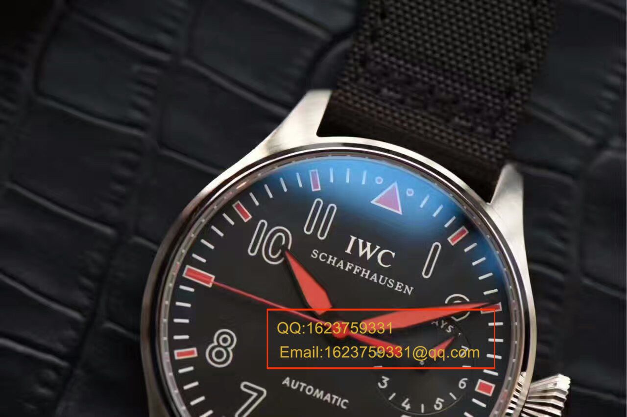 【ZF Factory  top  Replica Watches 】 IWC 大型飞行员系列大把头“穆罕默德·阿里”特别版 IW500435 wrist watches  / WAH218