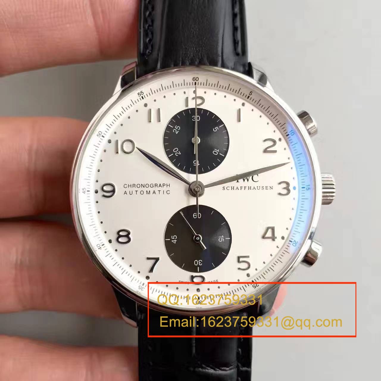 【ZF Factory 1:1 High quality  Knockoff  Watches 】 IWC 葡萄牙计时系列CHRONOGRAPH计时IW371411 wrist watches  / WG269