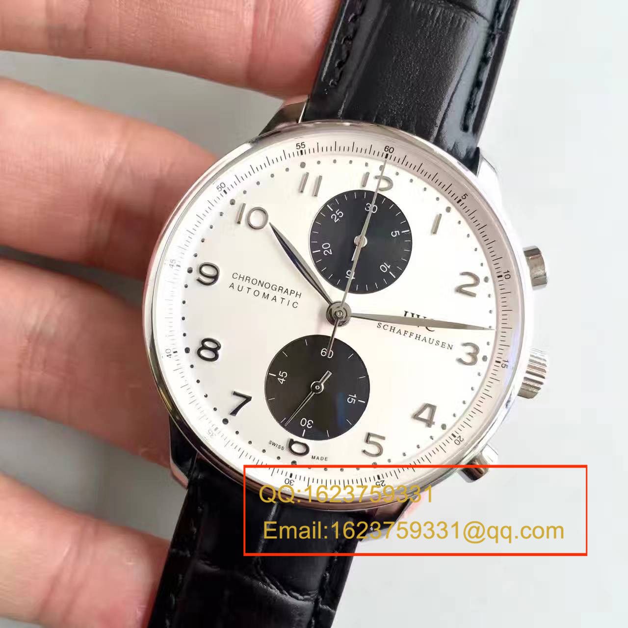 【ZF Factory 1:1 High quality  Knockoff  Watches 】 IWC 葡萄牙计时系列CHRONOGRAPH计时IW371411 wrist watches  / WG269