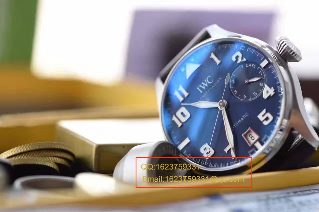 【YL Perfect  High quality  Copy  Watches 】 IWC 大型飞行员 wrist watches “小王子”特别版系列 Watches IW500908 / WAH124