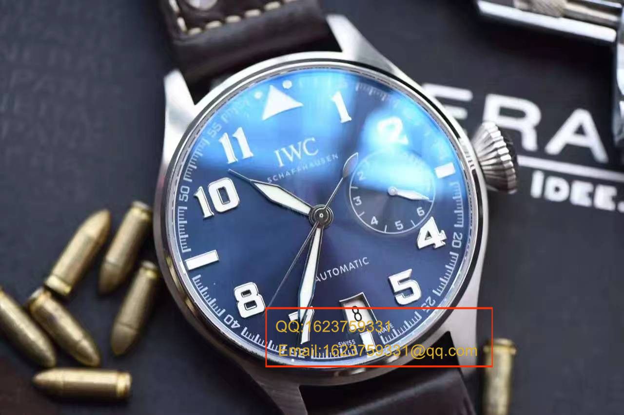 【YL Perfect  High quality  Copy  Watches 】 IWC 大型飞行员 wrist watches “小王子”特别版系列 Watches IW500908 / WAH124