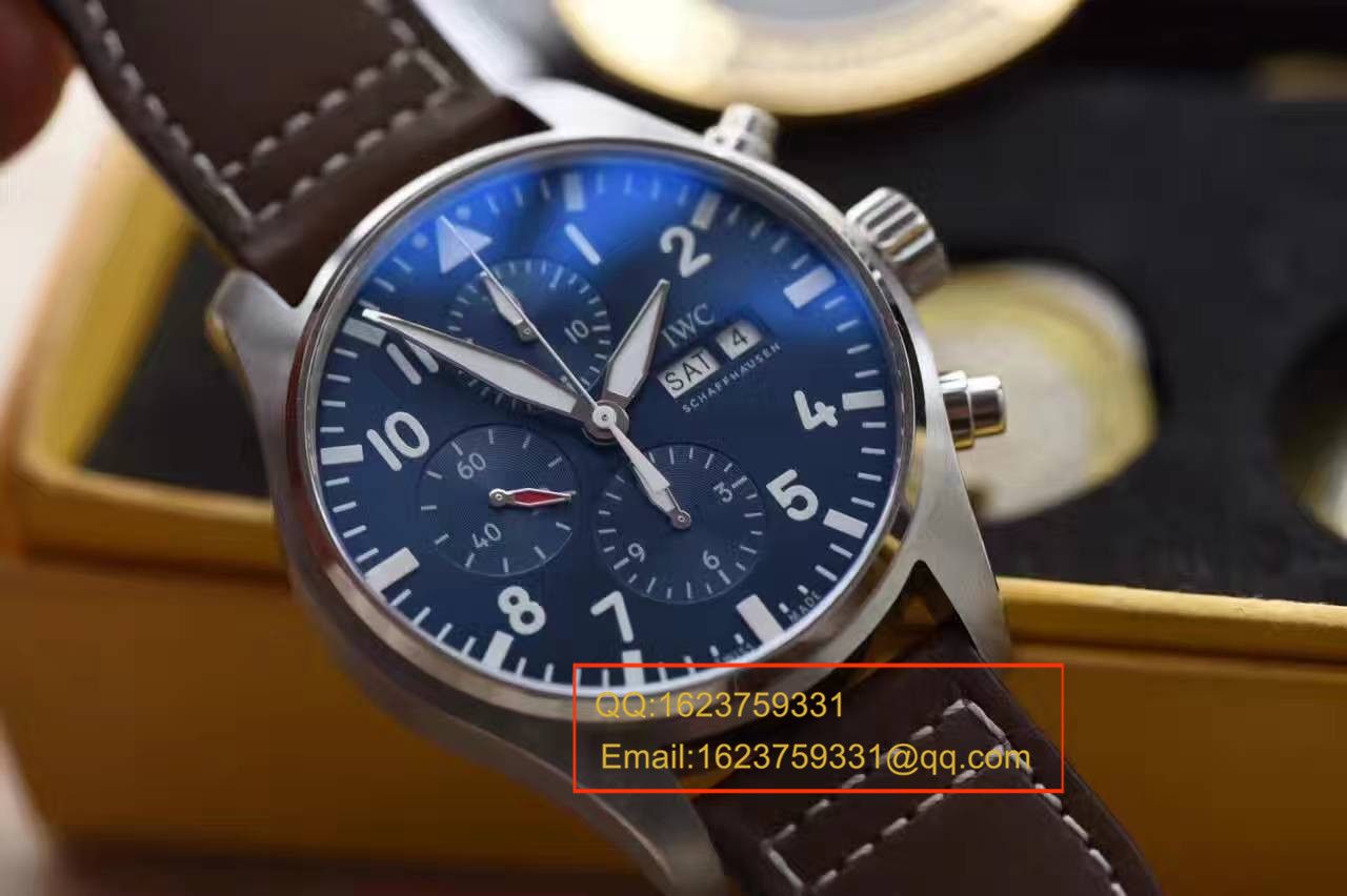 【ZF Factory  top   Replica Watches 】 IWC 飞行员系列飞行员计时 wrist watches “小王子”特别版系列 IW377714 wrist watches  / WG238