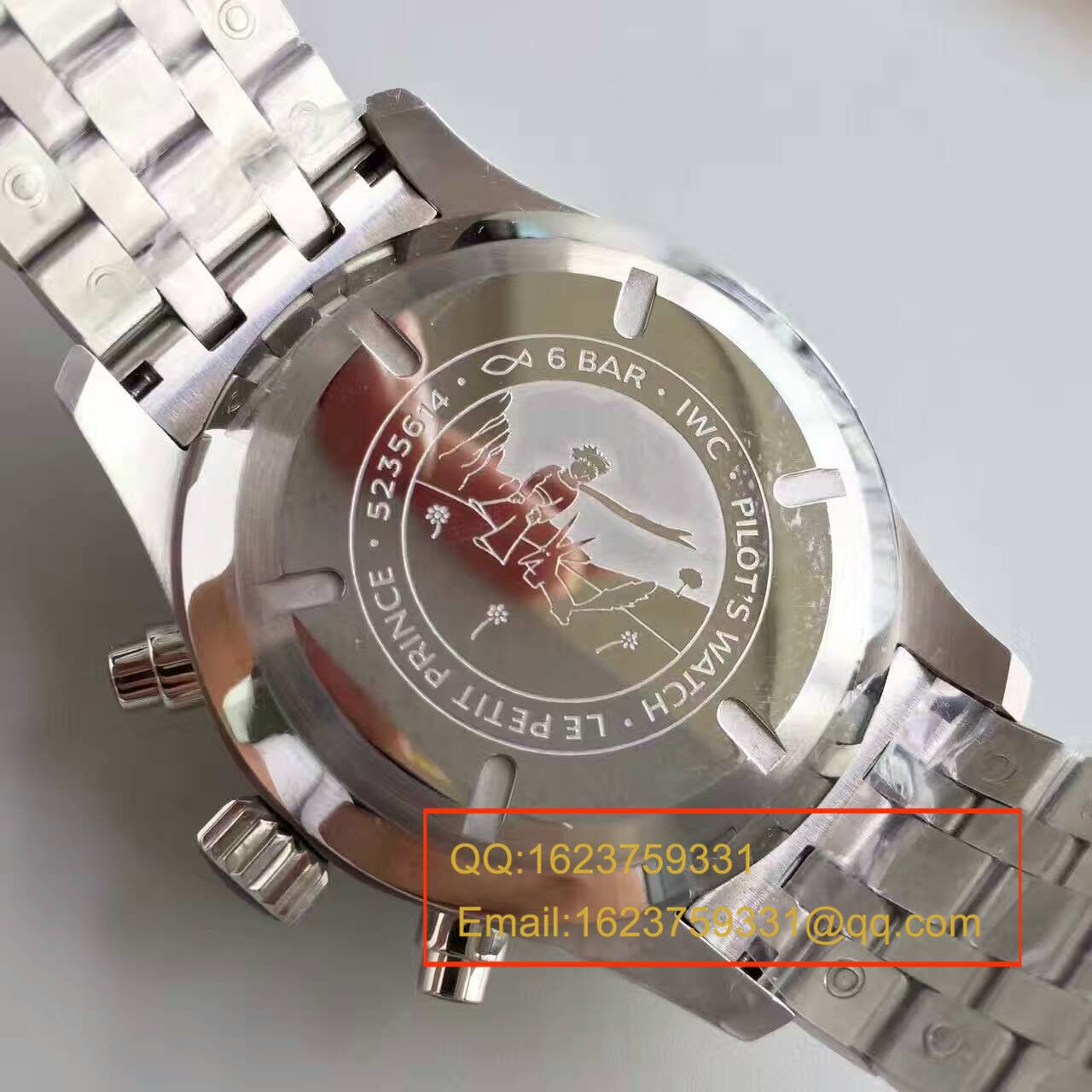 【ZF Factory  High quality  Knockoff  Watches 】 IWC 飞行员系列IW377706 小王子机械 wrist watches 《钢带款》 / WG214