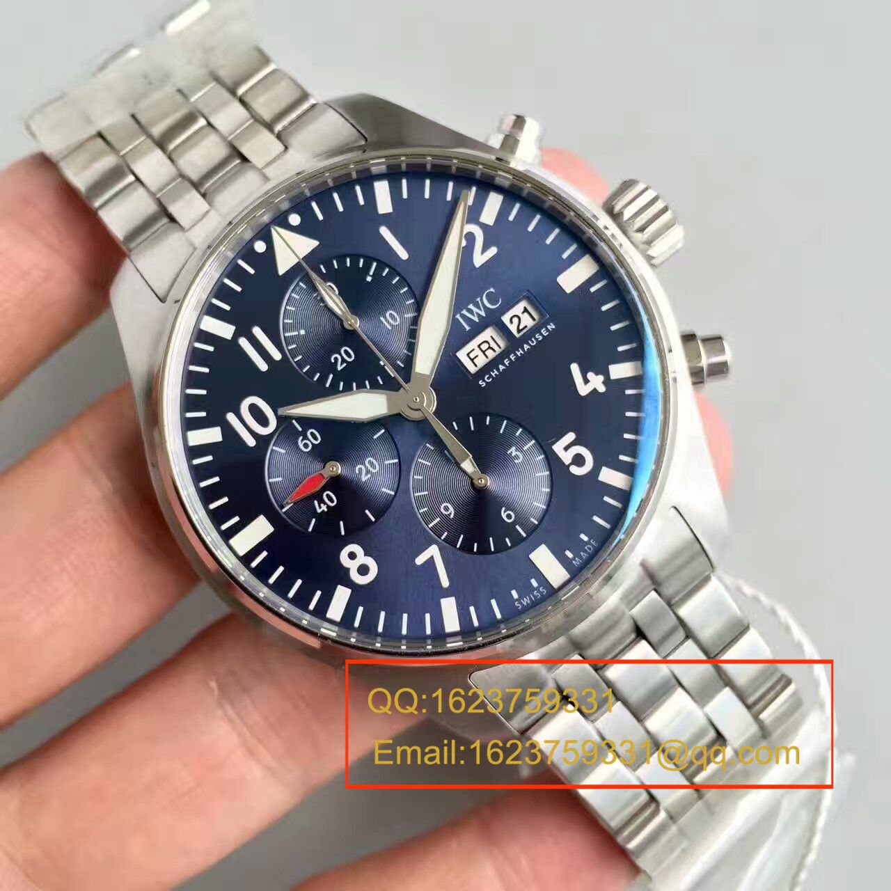 【ZF Factory  Perfect  Replica Watches 】 IWC 飞行员计时 wrist watches “小王子”特别版系列IW377714 wrist watches 《钢带版》 / WG217