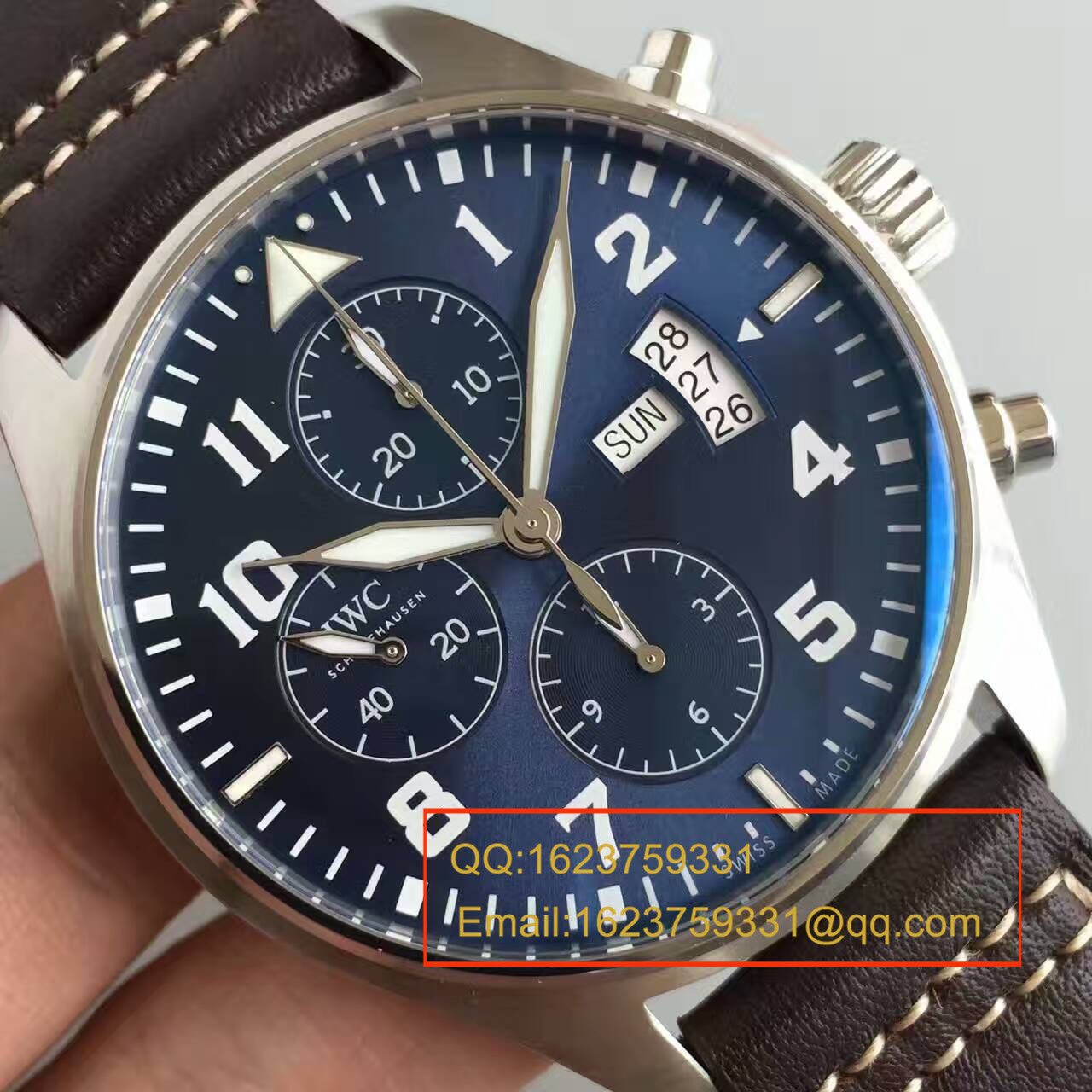 【ZF Factory  Perfect  Replica Watches 】 IWC  飞行员系列 IW377706 男士机械 wrist watches  / WG092