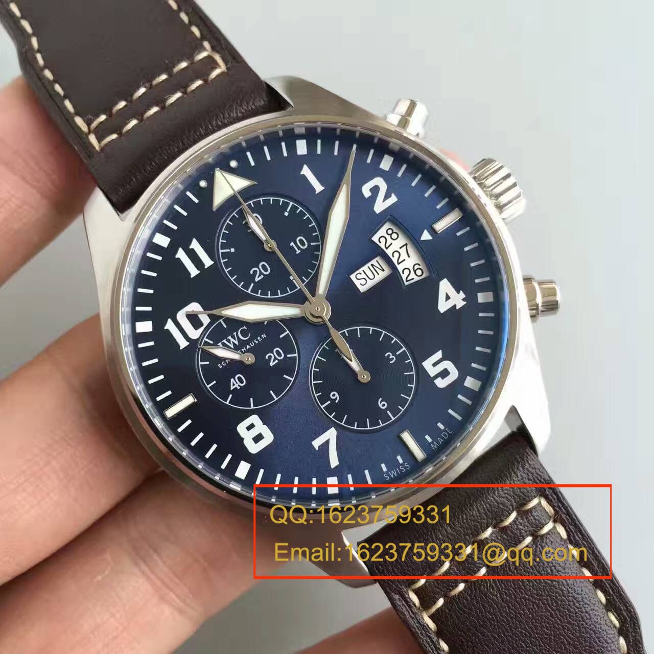 【ZF Factory  Perfect  Replica Watches 】 IWC  飞行员系列 IW377706 男士机械 wrist watches  / WG092