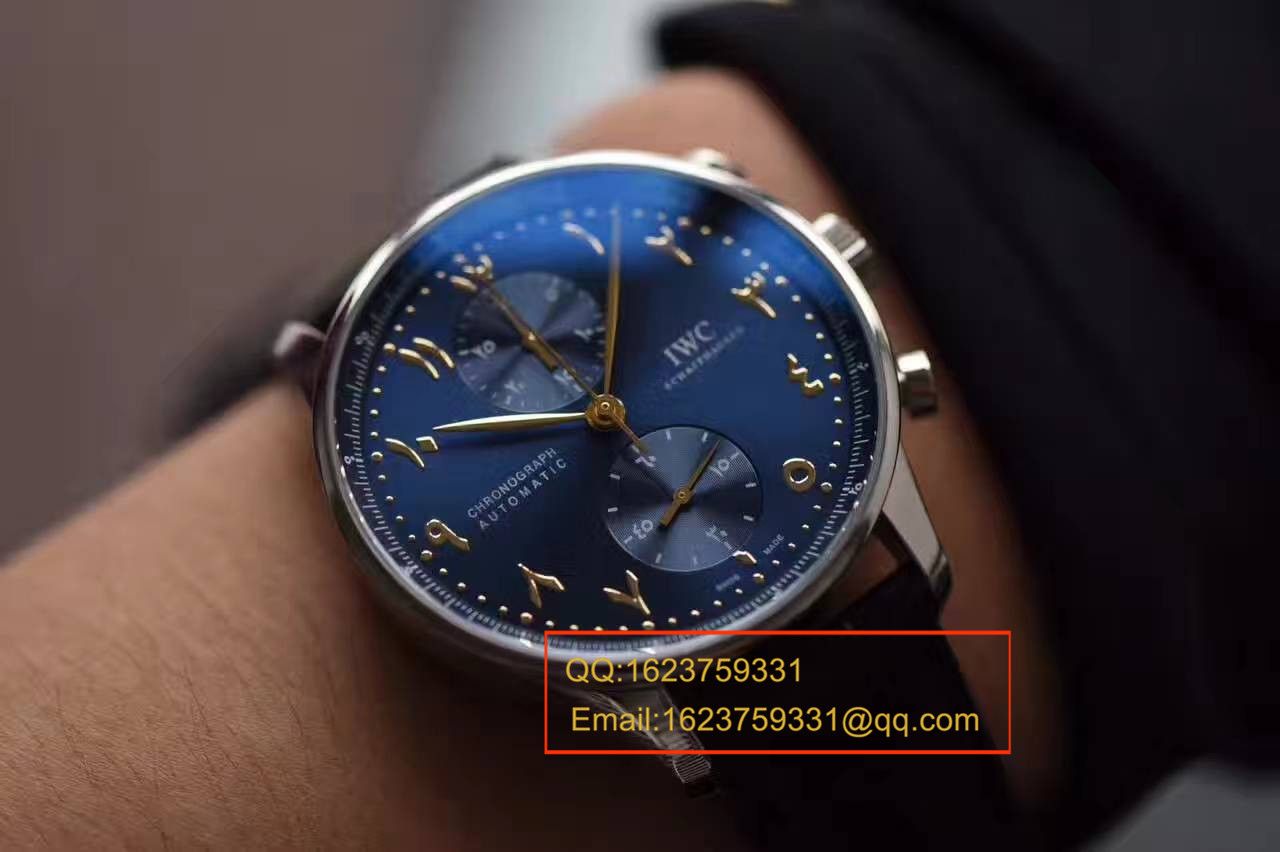 【YL Factory 最高品质】 IWC  top  Replica Copy 阿联酋迪拜限量版葡萄牙计时 wrist watches  / WG291