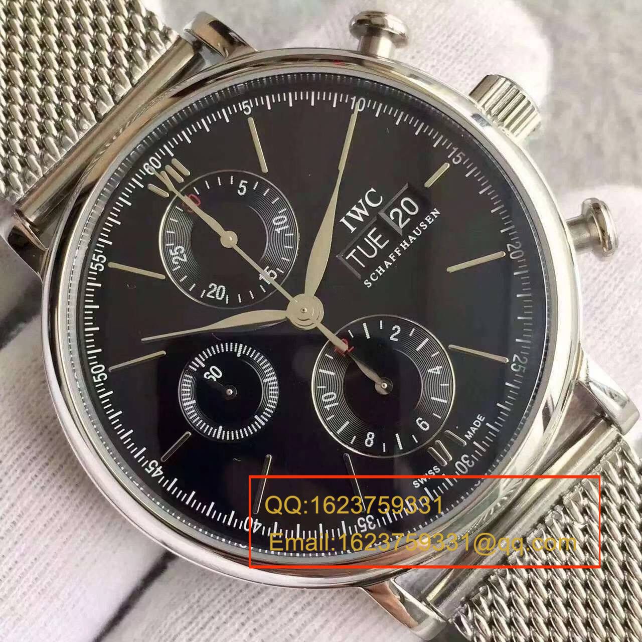 【MK Perfect  High quality  Copy  Watches 】 IWC 柏涛菲诺计时 wrist watches 系列 IW391010 男士 Watches  / WB0132