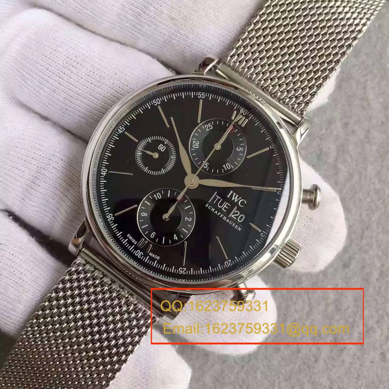 【MK Perfect  High quality  Copy  Watches 】 IWC 柏涛菲诺计时 wrist watches 系列 IW391010 男士 Watches  / WB0132