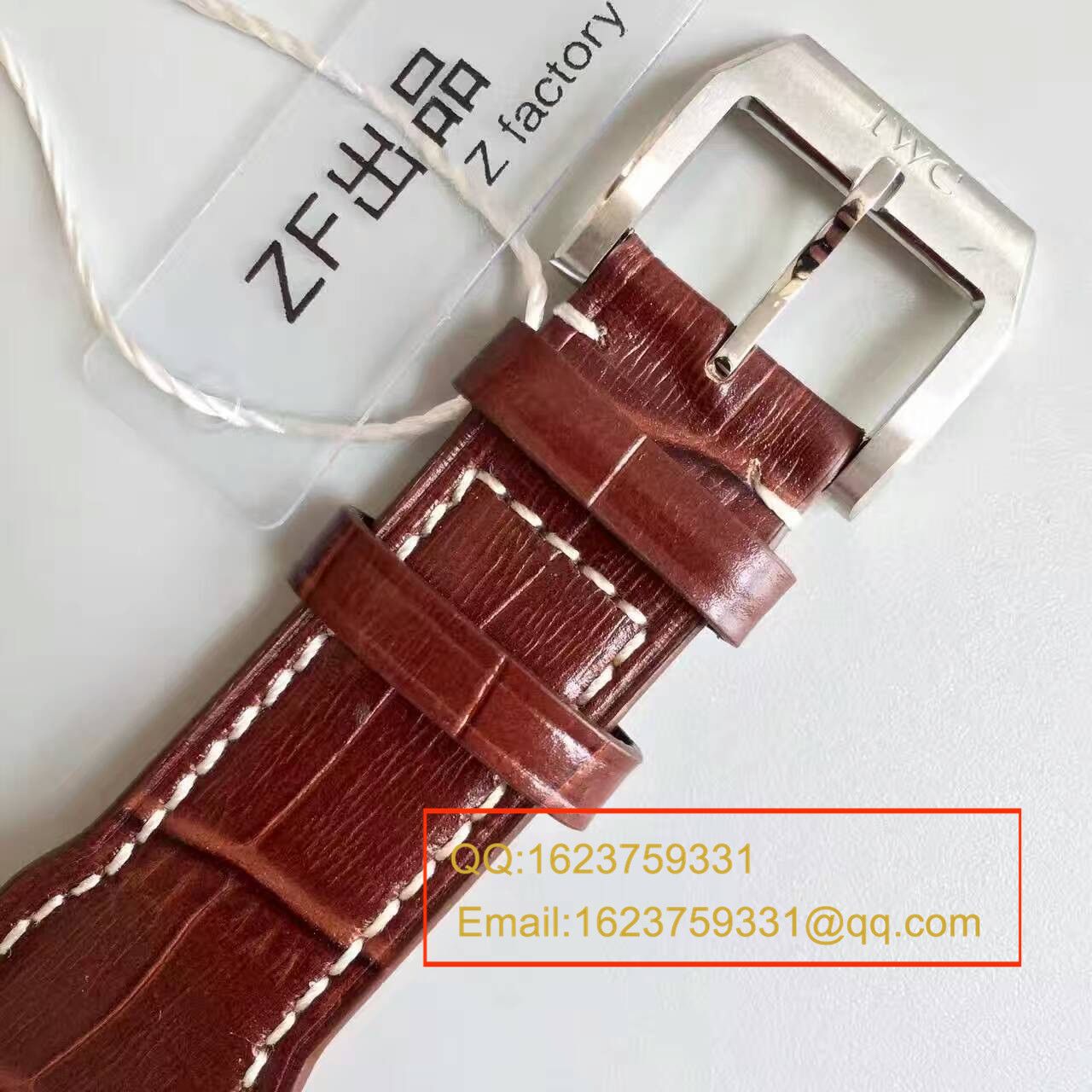 【ZF Factory  Perfect  Replica Watches 】 IWC CHRONOGRAPH飞行员系列IW377719 wrist watches  皮带款 / WG136
