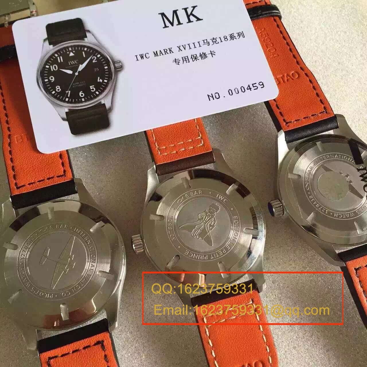 【独家视频测评MK Factory 1:1 top  Copy  Watches 】 IWC 飞行员 MARK XVII 飞行员 wrist watches 系列IW327011 wrist watches  / WG243