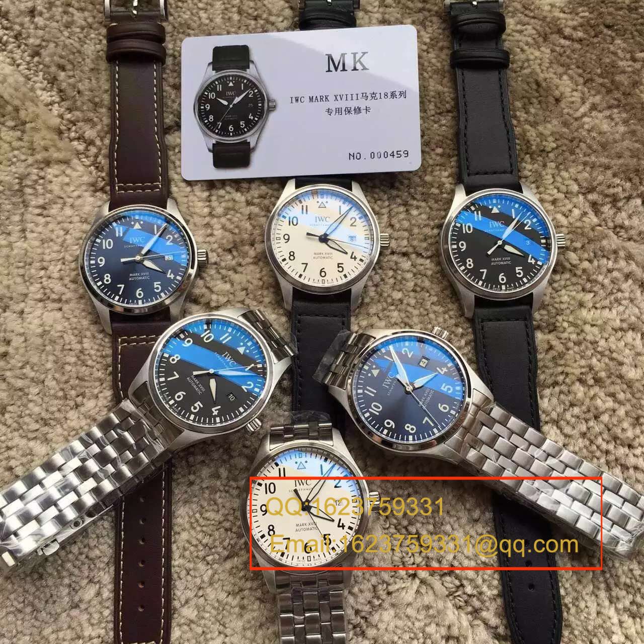 【独家视频测评MK Factory 1:1 top  Copy  Watches 】 IWC 飞行员 MARK XVII 飞行员 wrist watches 系列IW327011 wrist watches  / WG243