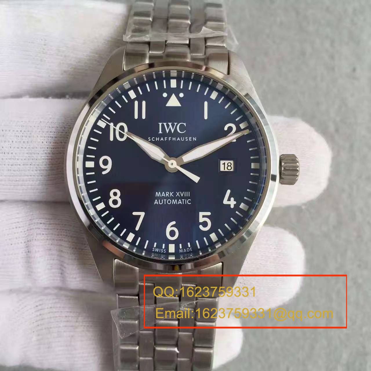 【独家视频测评MK Factory 1:1 top  Copy  Watches 】 IWC 飞行员 MARK XVII 飞行员 wrist watches 系列IW327011 wrist watches  / WG243